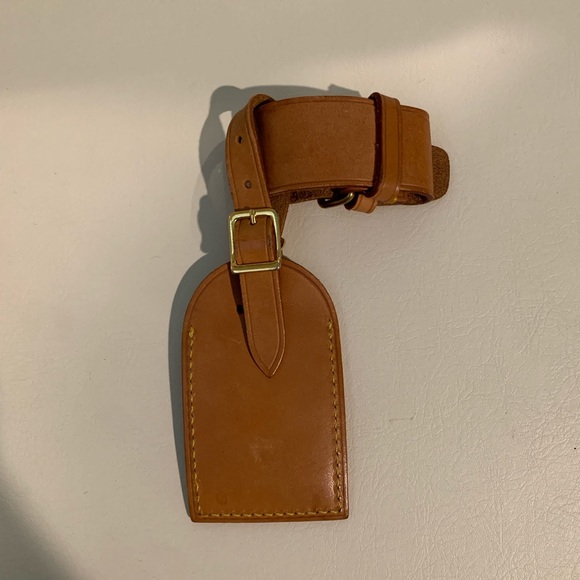 Authentic Louis Vuitton luggage tag - Picture 2 of 6